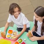 Ruisita 10-Pack 4-Compartment Bento Lunch Boxes