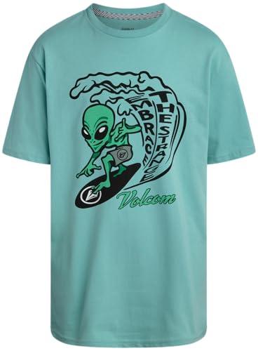 Volcom Aqua Alien Surf Graphic Tee for Boys