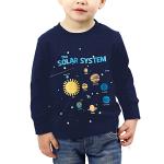Kids' Long Sleeve Space Planet Graphic Shirt