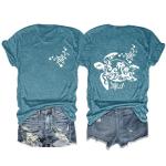 Sea Turtle Graphic Tee for Women - Green