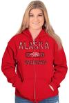 Alaska Bear Zip Up Hoodie for Everyone