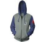 Kakashi Hatake Zip-Up Hoodie for Men, Olive XL