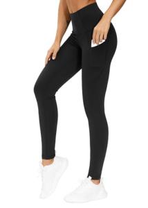 High Waist Yoga Pants with Pockets for Women