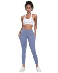 LZYVOO Women's High-Waisted Yoga Pants with Pockets