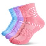 Coolmax Compression Socks for Ankle Support – 3 Pairs