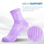 Coolmax Compression Socks for Ankle Support – 3 Pairs