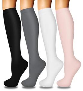 Iseasoo Women's Compression Socks for Support L-XL