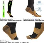 Copper Compression Socks for Men & Women - 8 Pairs