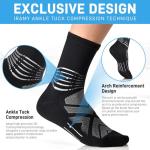 Coolmax Compression Socks for Plantar Fasciitis Relief