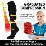 Aoliks Copper Compression Socks for Circulation Support