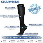 Compression Socks for Men & Women - 8 Pairs