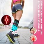 Compression Socks for Men and Women - 6 Pairs