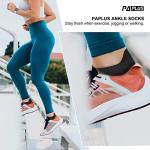 PAPLUS Women’s Compression Ankle Socks (6 Pairs)
