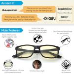 J+S Vision Blue Light Shield Gaming Glasses