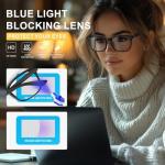 Hunsquer Blue Light Glasses for Computer Use