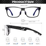 Blue Light Blocking Glasses for Gaming and Work