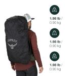 Osprey Ultralight Raincover for Backpack, Black, Medium