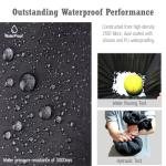 Waterproof Heavy-Duty Backpack Rain Cover with Pouch