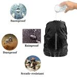 2-Pack Ultralight Waterproof Backpack Rain Covers