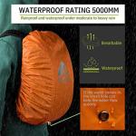 Waterproof Backpack Rain Cover with Carry Pouch