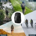Waterproof Reflective Rain Cover for Backpacks - 2 Pack