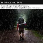 Waterproof Backpack Rain Cover with Reflective Strip