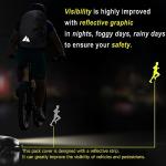 Waterproof Heavy-Duty Backpack Rain Cover with Pouch