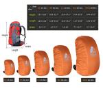 Waterproof Backpack Rain Cover with Carry Pouch