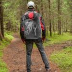 30-Pack Waterproof Backpack Rain Covers - Lightweight