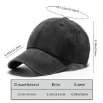 Adjustable Retro Style Baseball Cap for Everyone