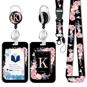 Retractable Badge Holder with Breakaway Lanyard