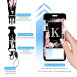 Retractable Badge Holder with Breakaway Lanyard