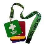 Hall Pass Lanyards and School Passes - Set of 6