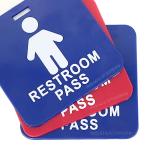 6pc Hall Pass Lanyards for School Kids