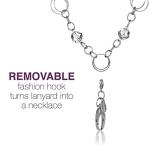 Handmade Beaded Lanyard for ID Badges