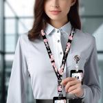 Retractable Badge Holder with Breakaway Lanyard