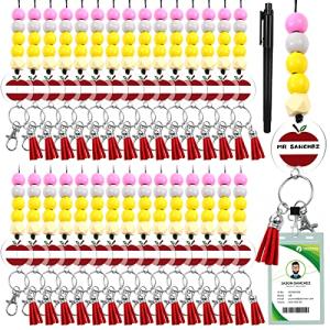 Bucherry 30 Pcs Beaded Lanyards for Teachers
