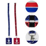 6pc Hall Pass Lanyards for School Kids