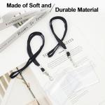 25 ID Badge Holders with Durable Lanyards