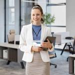 25 ID Badge Holders with Durable Lanyards