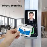 25 ID Badge Holders with Durable Lanyards