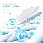 Women’s White Leopard Slip-On Sneakers