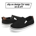 K KomForme Toddler Slip-On Canvas Sneakers, Size 12