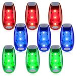 9 Pack Clip-On LED Safety Lights for Running