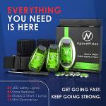 2 Pack LED Clip-On Safety Lights for Runners