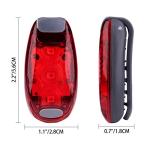 9 Pack Clip-On LED Safety Lights for Running