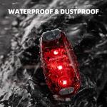 ROCKBROS Waterproof LED Safety Lights for Anytime Use