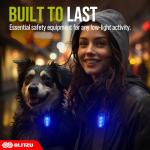4 Pack Clip-On LED Safety Lights for Night Use