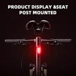 ROCKBROS Waterproof LED Safety Lights for Anytime Use