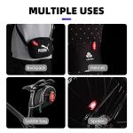 ROCKBROS Waterproof LED Safety Lights for Anytime Use